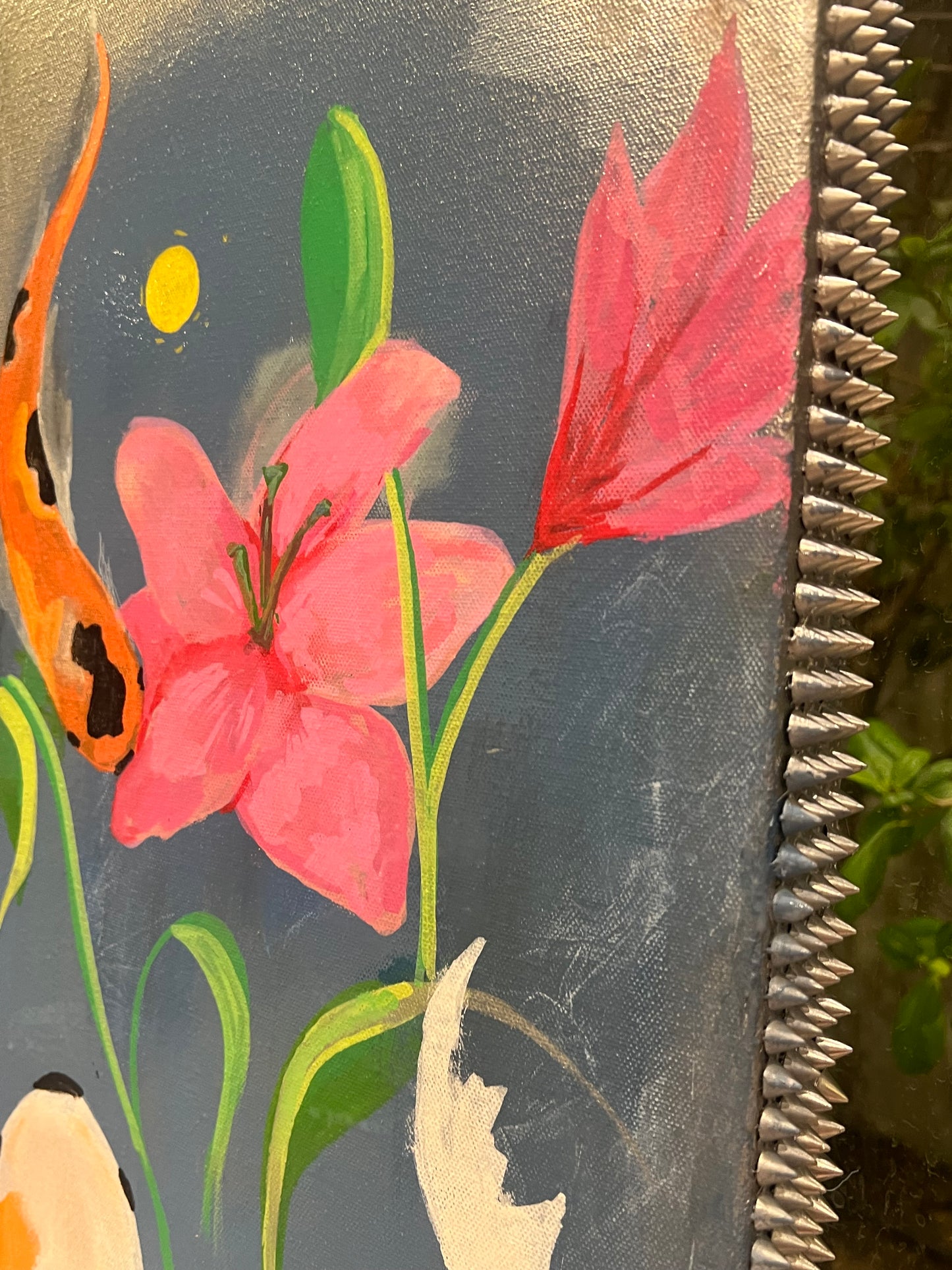 "KOI x LILY" ACRYLIC GRADIENT PAINTING